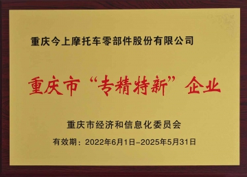 重慶市專精特新企業